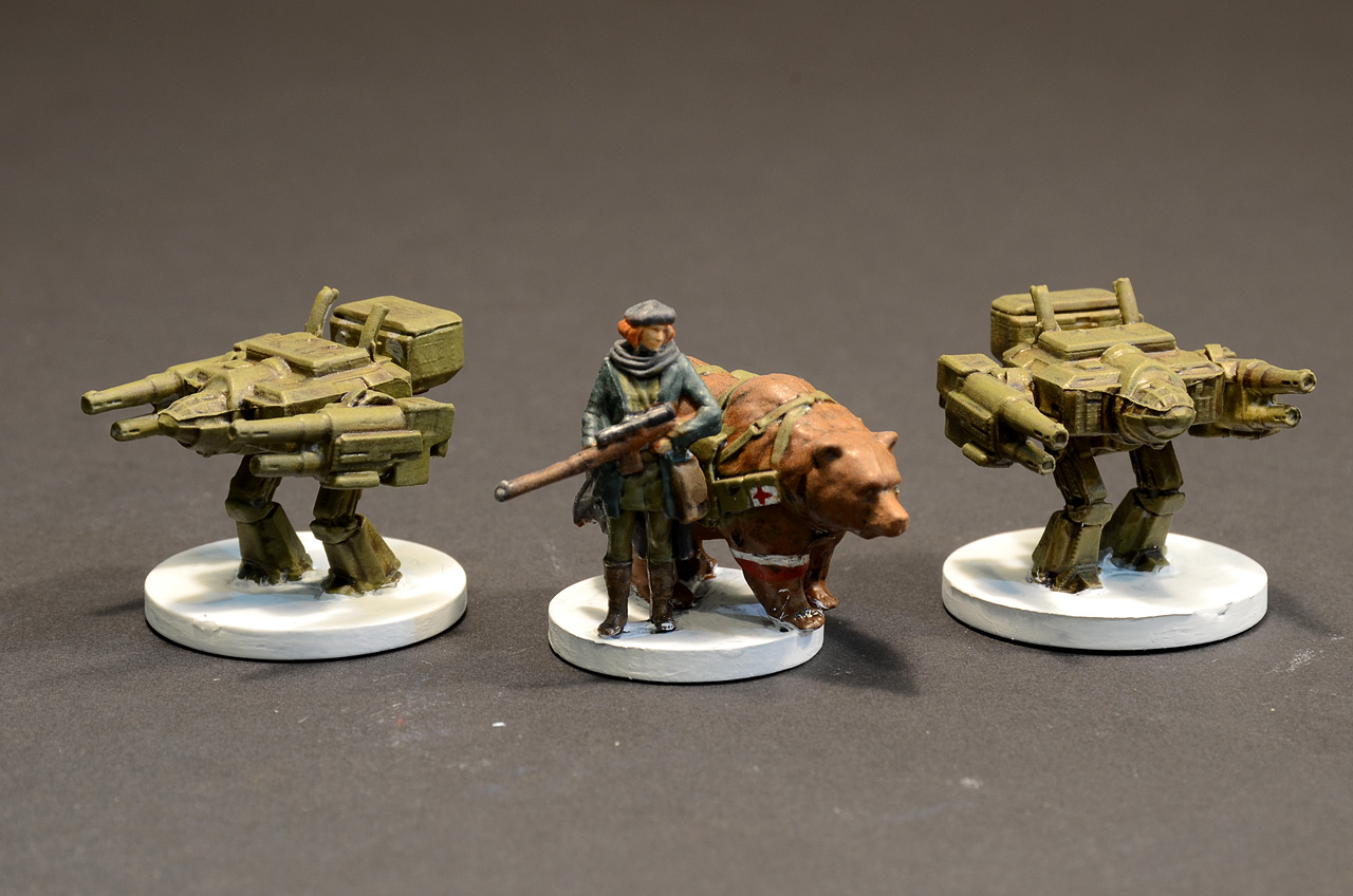 Scythe Miniature Painting 戰鐮模型上色
