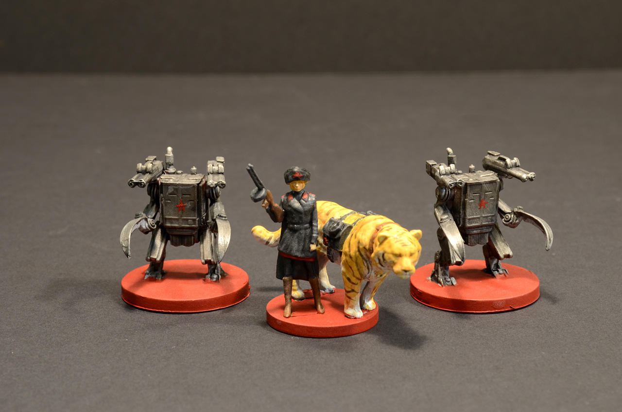 Scythe Miniature Painting 戰鐮模型上色
